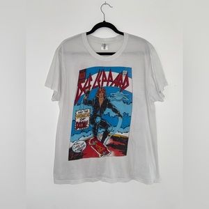 Def Leppard and the Women of Doom Tee XL Vintage UNI​​​